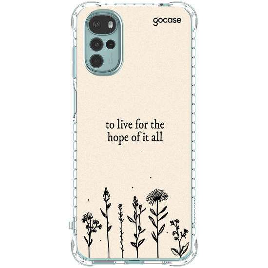 Capinha para celular To Live For The Hope Of It All