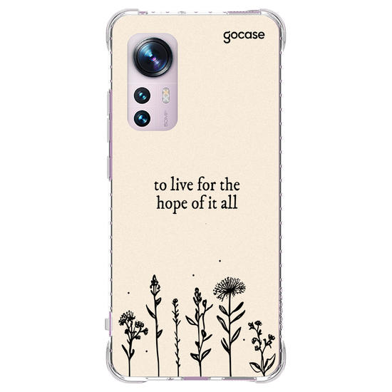 Capinha para celular To Live For The Hope Of It All