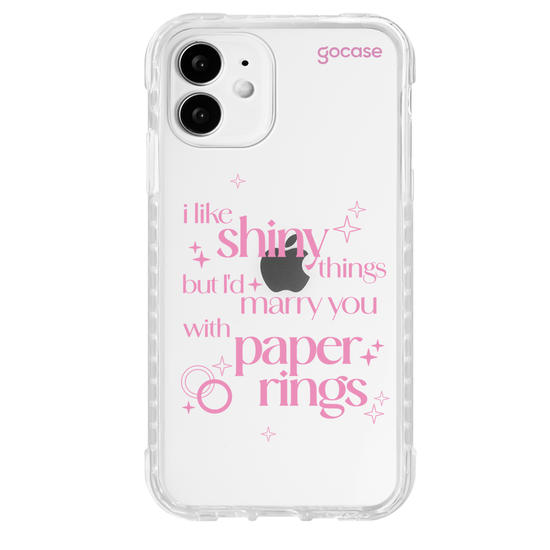 Capinha para celular  Paper Rings