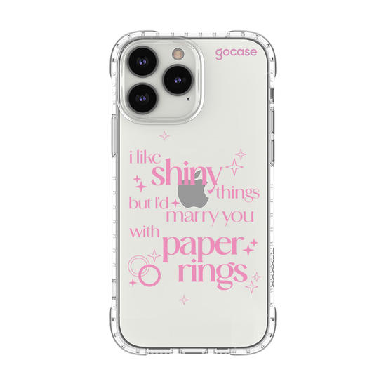 Capinha para celular  Paper Rings