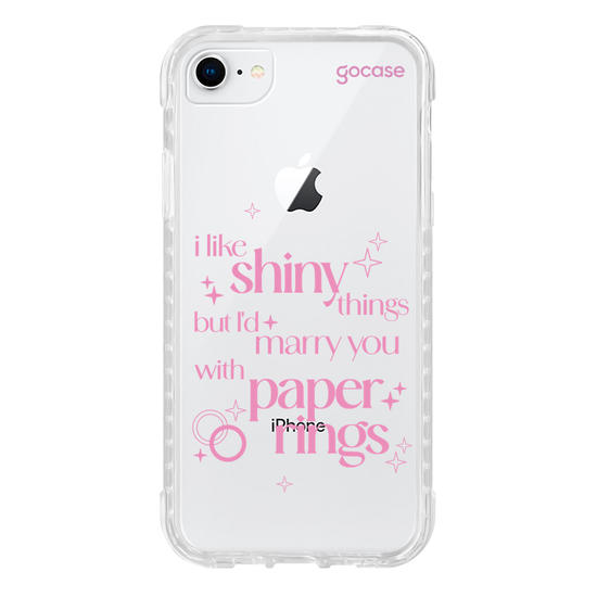 Capinha para celular  Paper Rings