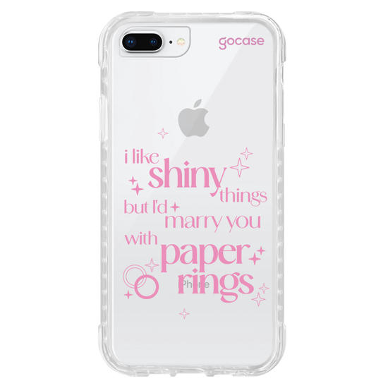 Capinha para celular  Paper Rings