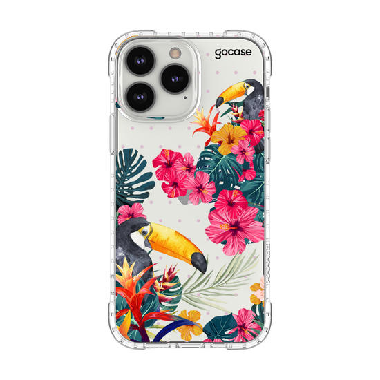 Capinha para celular Tucanos Tropicais