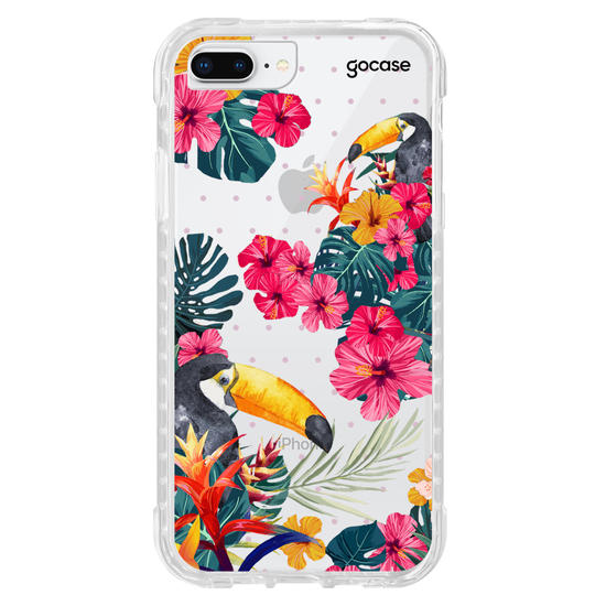 Capinha para celular Tucanos Tropicais