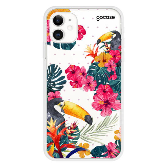 Tropical Toucans Phone Case
