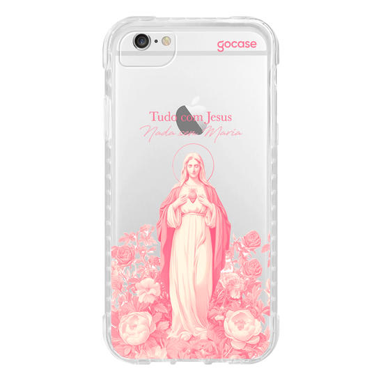 Capinha para celular  Tudo com Jesus, Nada sem Maria