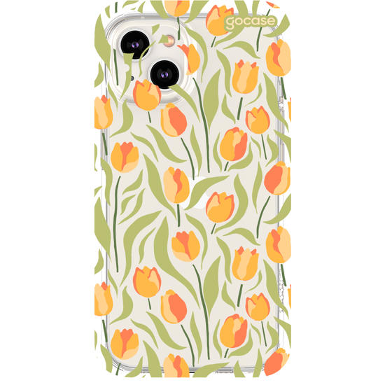 Capinha para celular  Tulipas Delicadas