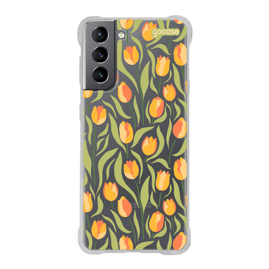 Capinha para celular  Tulipas Delicadas