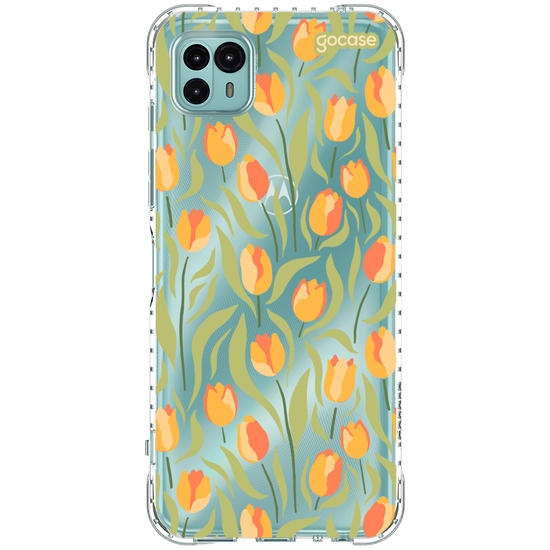 Capinha para celular  Tulipas Delicadas