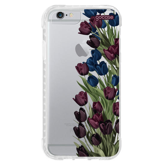 Capinha para celular  Tulipas Laterais
