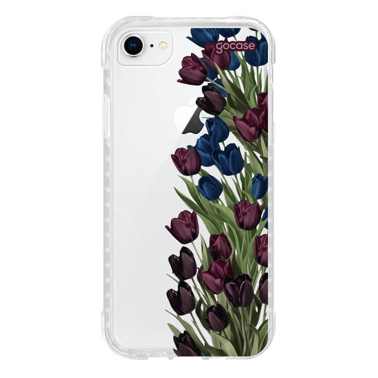 Capinha para celular  Tulipas Laterais