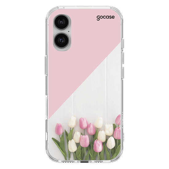 Capinha para celular Tulipas Stylish