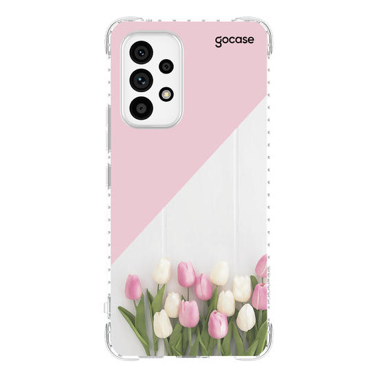 Capinha para celular Tulipas Stylish