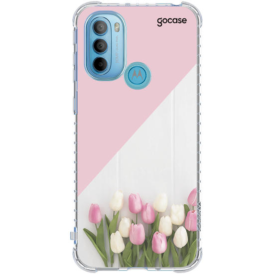 Capinha para celular Tulipas Stylish