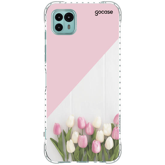 Capinha para celular Tulipas Stylish