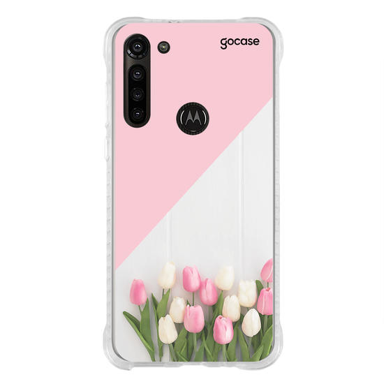 Capinha para celular Tulipas Stylish