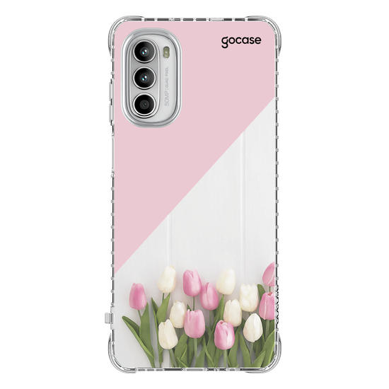 Capinha para celular Tulipas Stylish