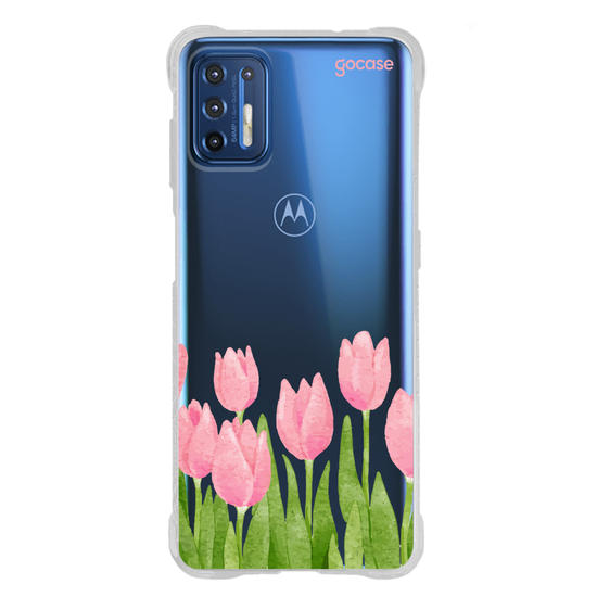 Capinha para celular  Tulipas Watercolor