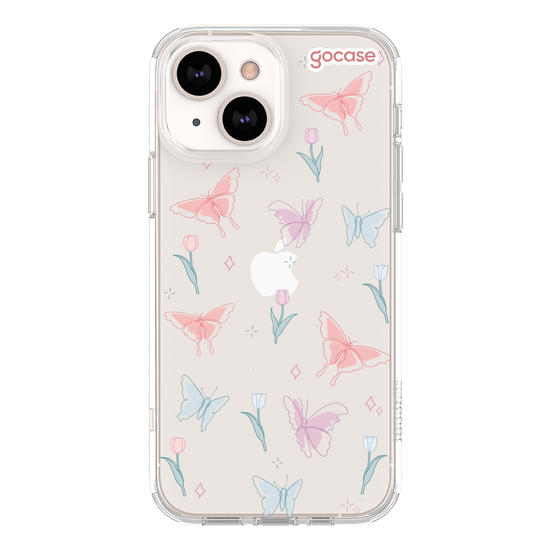 Tulips and Butterflies Phone Case