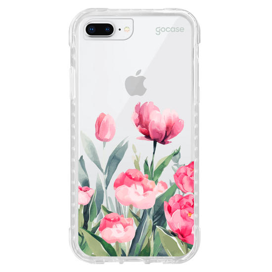 Capinha para celular  Tulips And Flowers