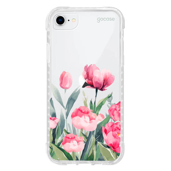 Capinha para celular  Tulips And Flowers