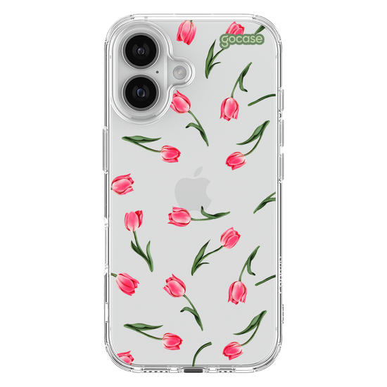 Capinha para celular  Sweet Tulips Pattern