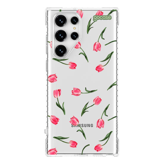 Capinha para celular  Sweet Tulips Pattern