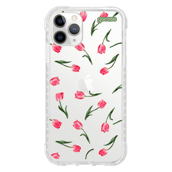 Capinha para celular  Sweet Tulips Pattern