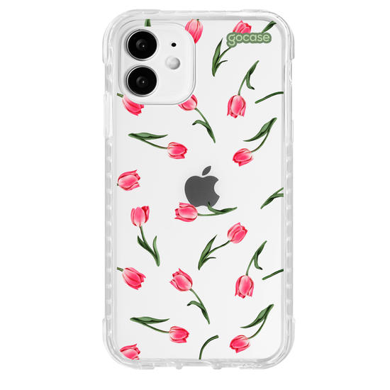 Capinha para celular  Sweet Tulips Pattern