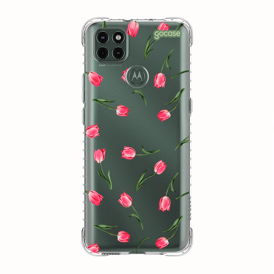 Capinha para celular  Sweet Tulips Pattern