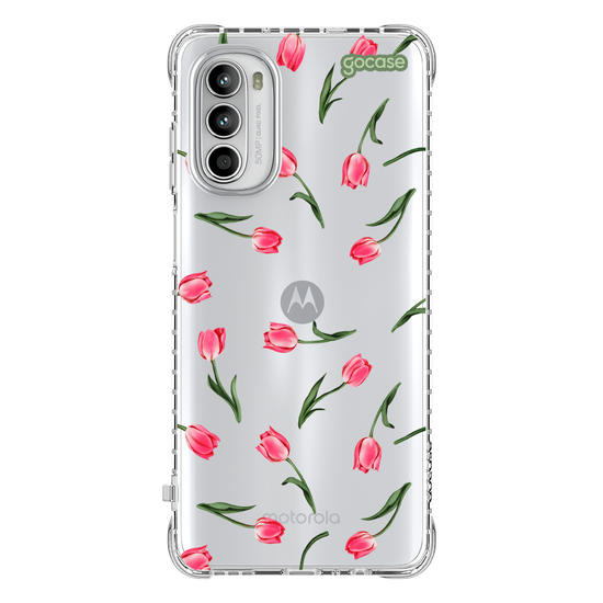 Capinha para celular  Sweet Tulips Pattern