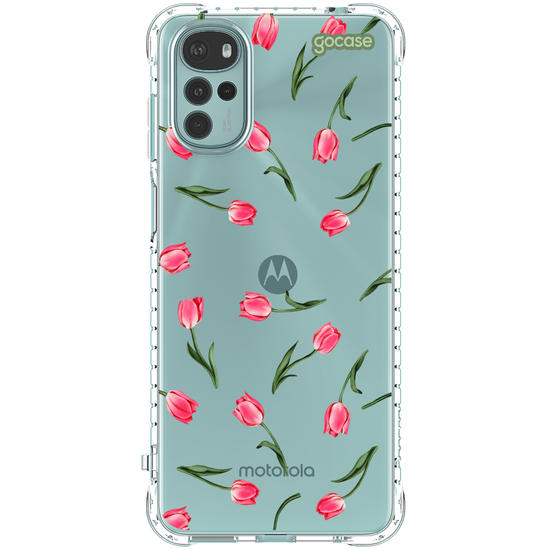 Capinha para celular  Sweet Tulips Pattern