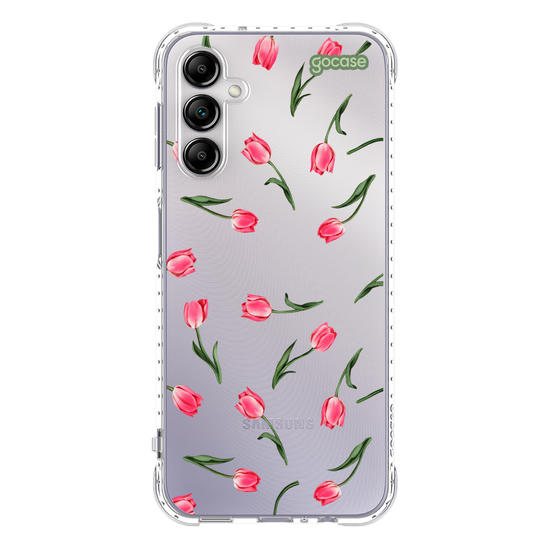 Capinha para celular  Sweet Tulips Pattern