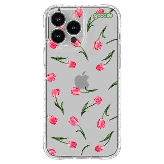 Capinha para celular  Sweet Tulips Pattern