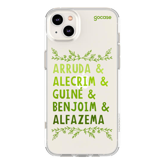 Capinha para celular Umbanda Folhas