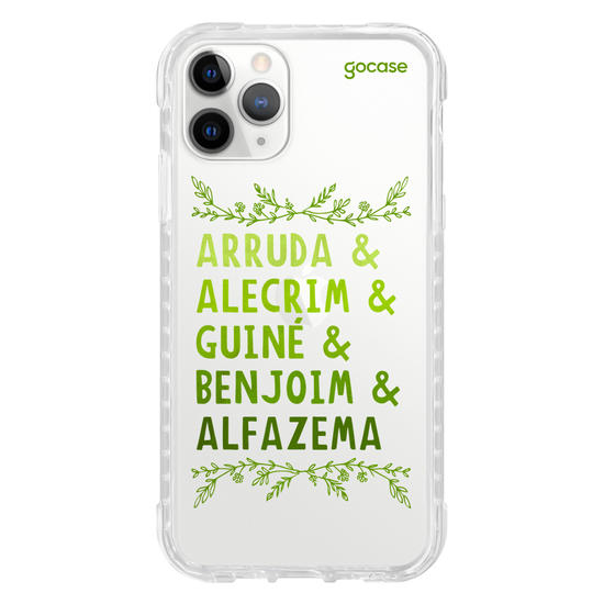 Capinha para celular Umbanda Folhas