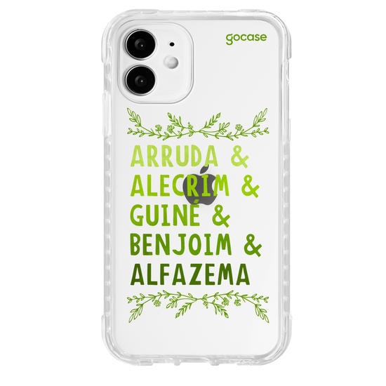 Capinha para celular Umbanda Folhas