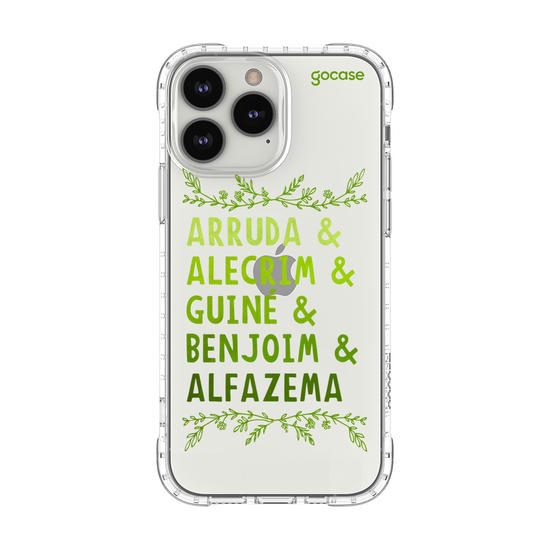 Capinha para celular Umbanda Folhas