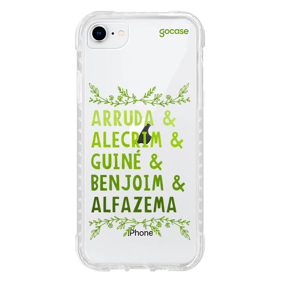 Capinha para celular Umbanda Folhas
