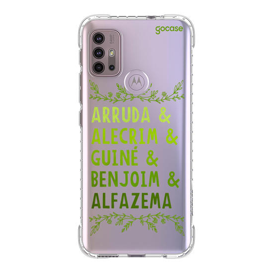 Capinha para celular Umbanda Folhas