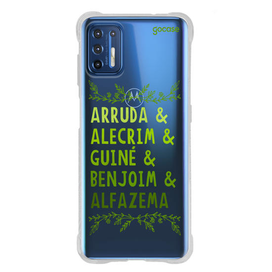 Capinha para celular Umbanda Folhas