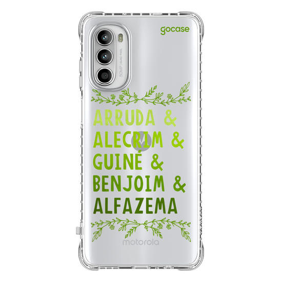 Capinha para celular Umbanda Folhas