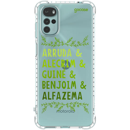 Capinha para celular Umbanda Folhas