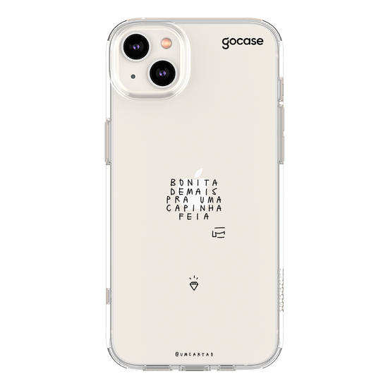 Capinha para celular  Um Cartão - Bonito(a) Demais