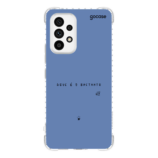 Capinha para celular  Um Cartão - Deus é o Bastante
