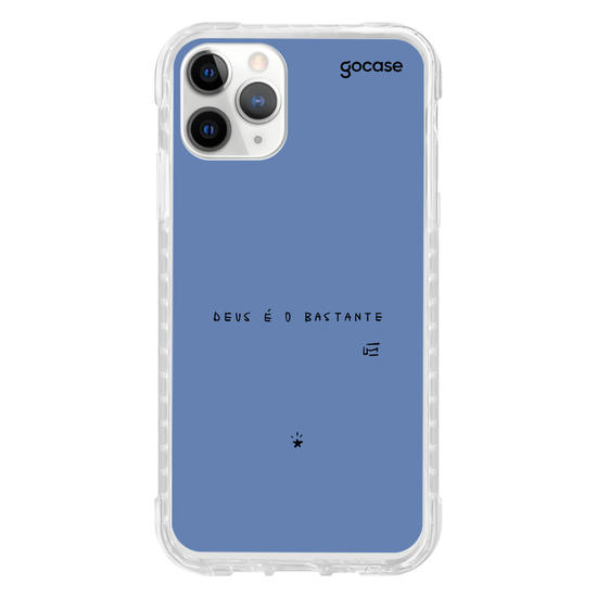 Capinha para celular  Um Cartão - Deus é o Bastante