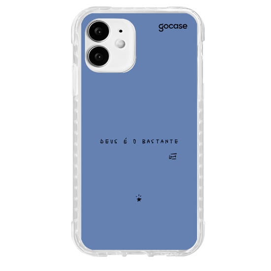Capinha para celular  Um Cartão - Deus é o Bastante