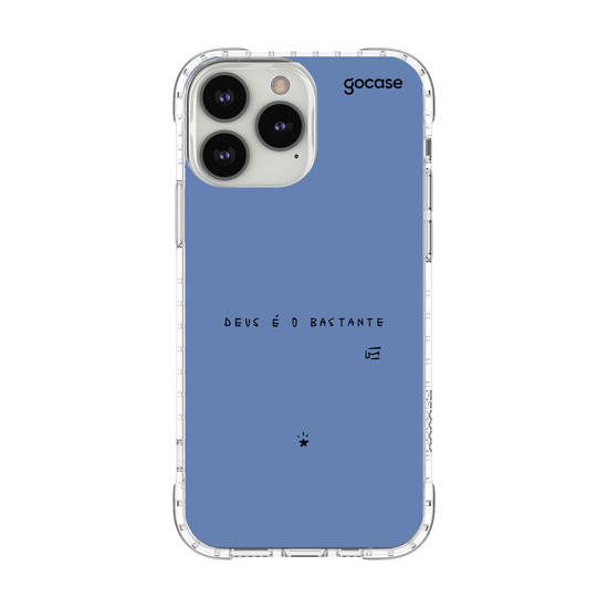 Capinha para celular  Um Cartão - Deus é o Bastante
