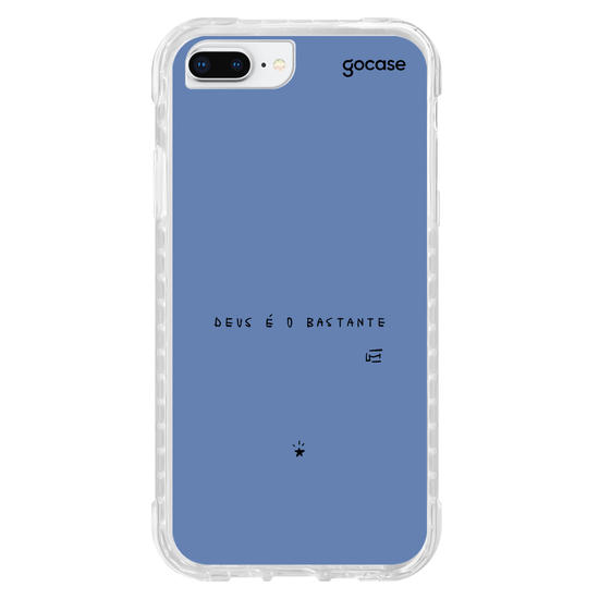 Capinha para celular  Um Cartão - Deus é o Bastante