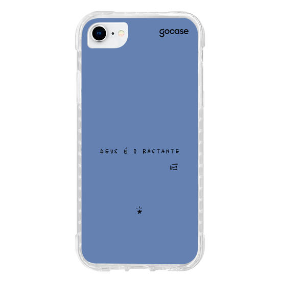 Capinha para celular  Um Cartão - Deus é o Bastante